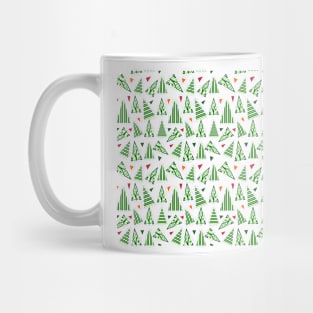 Christmas Tree pattern Mug